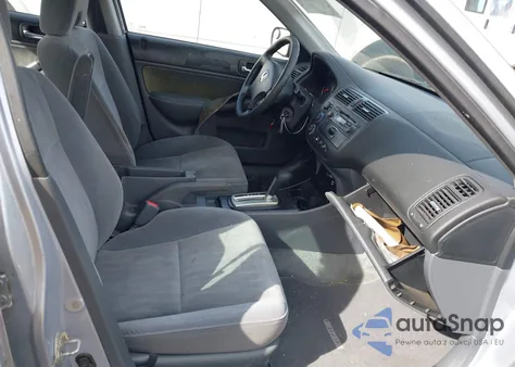 2003 Honda Civic Lx z USA, uszkodzony, nr VIN 2HGES16543H510670